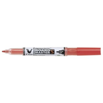   Táblamarker, 0,8 mm, UF, kúpos, PILOT "V-Board Master S", piros