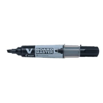   Táblamarker, 2,2-5,2 mm, vágott, PILOT "V-Board Master", fekete
