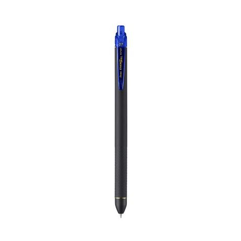 Zseléstoll, 0,35 mm, nyomógombos, PENTEL "EnerGelX BLP437 ", kék