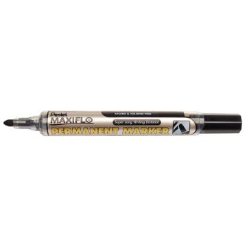   Alkoholos marker, 1,5 mm, kúpos, PENTEL "Maxiflo NFL50", fekete