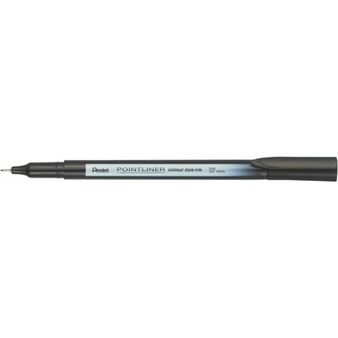 Tűfilc, 0,4 mm, PENTEL "Pointliner", fekete