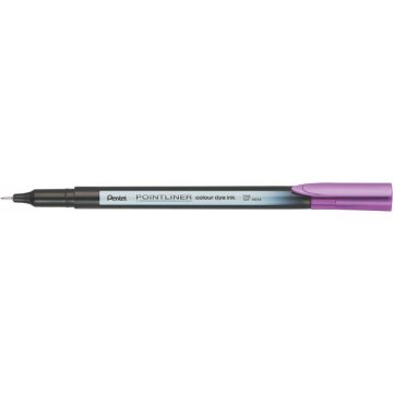 Tűfilc, 0,4 mm, PENTEL "Pointliner", mályvalila