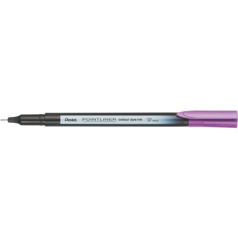 Tűfilc, 0,4 mm, PENTEL "Pointliner", mályvalila