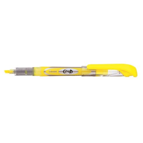 Szövegkiemelő, 1-3,5 mm, PENTEL "SL12", sárga