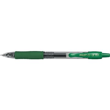   Zseléstoll, 0,32 mm, nyomógombos, PILOT "G-2", zöld