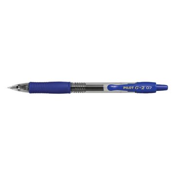  Zseléstoll, 0,32 mm, nyomógombos, PILOT "G-2", kék