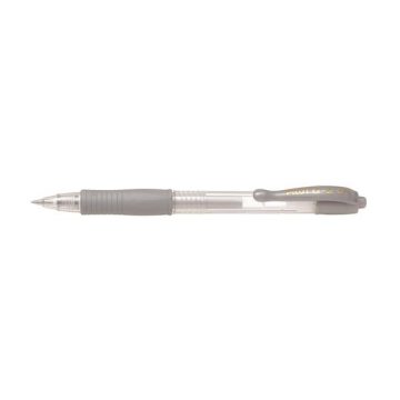   Zseléstoll, 0,32 mm, nyomógombos, PILOT "G-2 Metallic", ezüst
