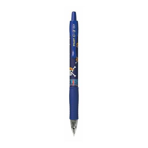 Zseléstoll, 0,32 mm, nyomógombos, PILOT "G-2 One Piece", kék