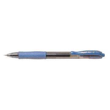   Zseléstoll, 0,32 mm, nyomógombos, PILOT "G-2", égkék
