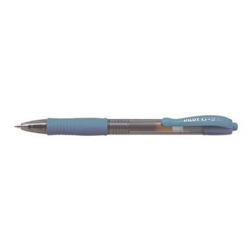   Zseléstoll, 0,32 mm, nyomógombos, PILOT "G-2", világoskék