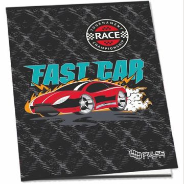   Füzet, tűzött, A5, vonalas, 52 lap, PULSE "Boys"
