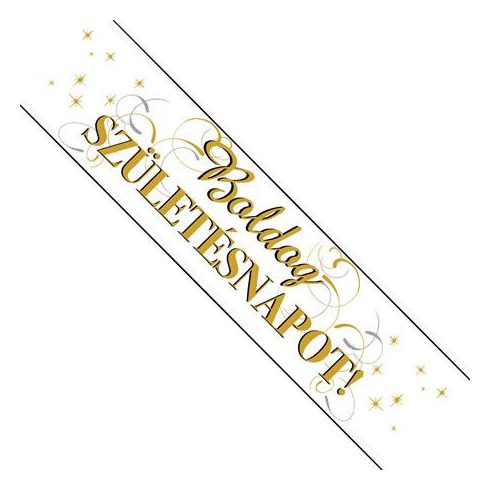 Vállszalag,"Boldog Születésnapot" elegáns