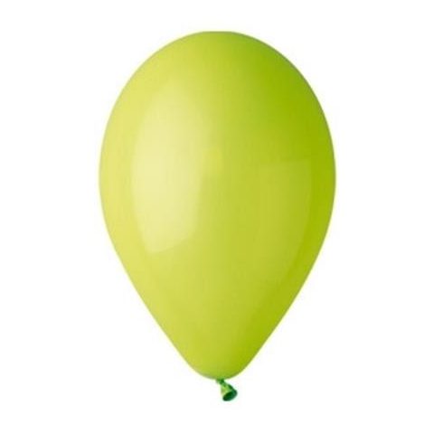 Léggömb, 26 cm, limezöld