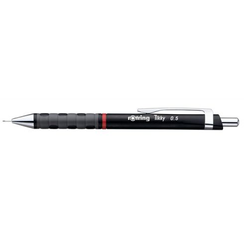 Nyomósirón, 0,5 mm, ROTRING "Tikky", fekete