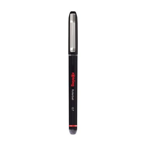 Rollertoll, 0,7 mm, kupakos, ROTRING "Rollerball", fekete