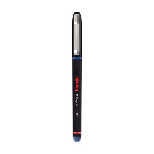Rollertoll, 0,5 mm, kupakos, ROTRING "Rollerpoint", kék