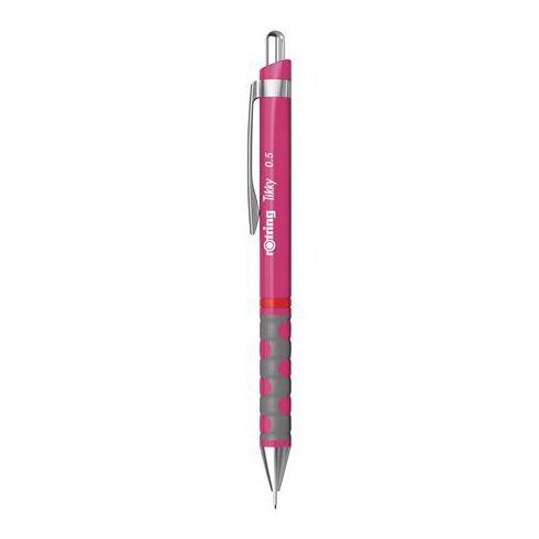 Nyomósirón, 0,5 mm, ROTRING "Tikky", magenta