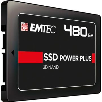   SSD (belső memória), 480GB, SATA 3, 500/520 MB/s, EMTEC "X150"