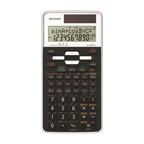 Számológép, tudományos, 470 funkció, SHARP "EL-506TS"
