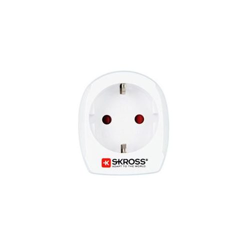 Adapter, Egyesült Államokba utazóknak, földelt, SKROSS