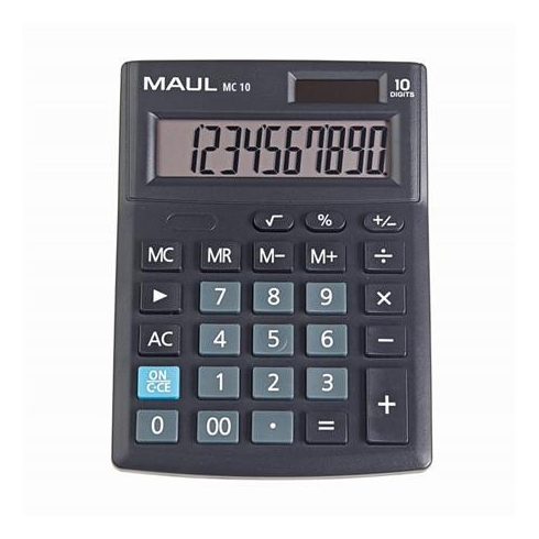 Számológép, asztali, 10 számjegy, MAUL "MC 10"