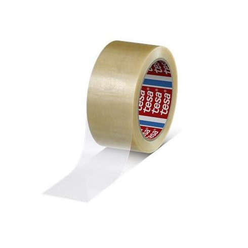 Csomagolószalag, erős, 48 mm x 66 m, TESA "Strong" átlátszó