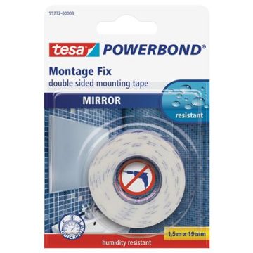   Tükörragasztó szalag, 19 mm x 1,5 m, TESA "Powerbond"