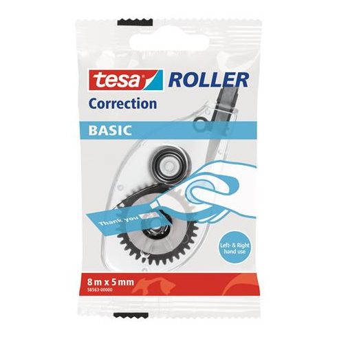Hibajavító roller, 5 mm x 8 m, TESA "Basic"