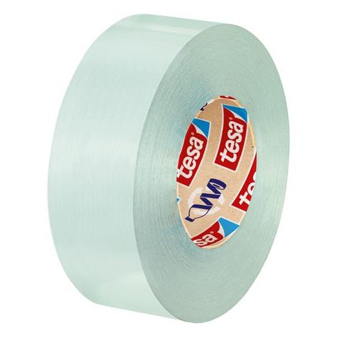 Ragasztószalag adagolóval, 19 mm x 10 m, TESA "Eco&Crystal", átlátszó