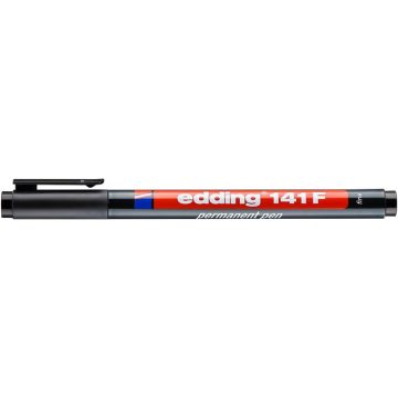   Alkoholos marker, OHP, 0,6 mm, EDDING "141 F", fekete