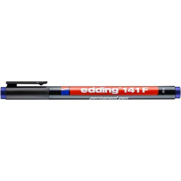   Alkoholos marker, OHP, 0,6 mm, EDDING "141 F", kék