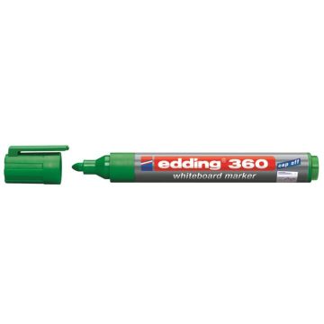   Tábla- és flipchart marker, 1,5-3 mm, kúpos, EDDING "360", zöld
