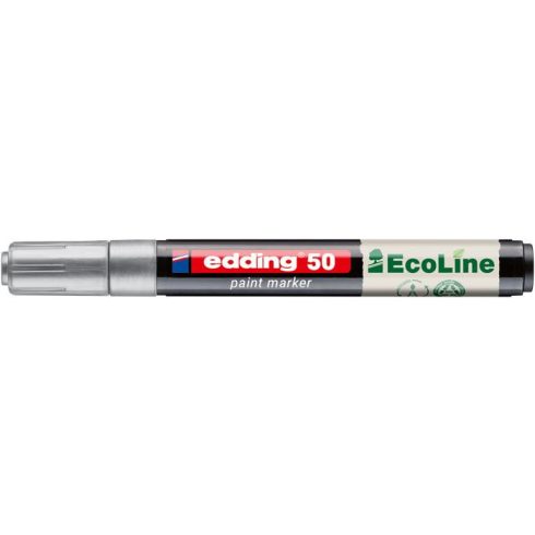 Lakkmarker, 2-3 mm, EDDING "50", ezüst