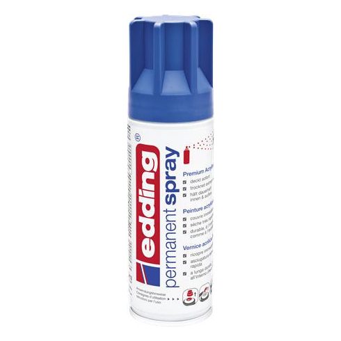 Akrilfesték spray, 200 ml, EDDING "5200", matt kék