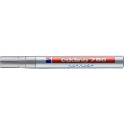 Lakkmarker, 2-4 mm, EDDING "750", ezüst