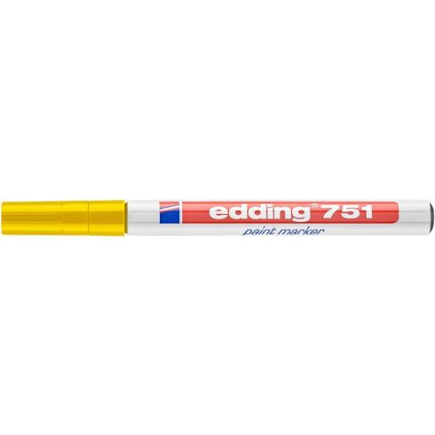 Lakkmarker, 1-2 mm, EDDING "751", sárga