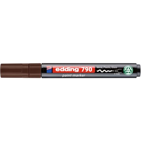 Lakkmarker, 2-3 mm, PCR, EDDING "790", barna