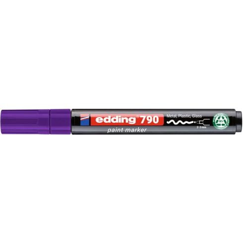 Lakkmarker, 2-3 mm, PCR, EDDING "790", lila