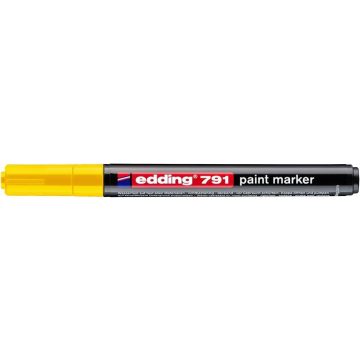 Lakkmarker, 1-2 mm, PCR, EDDING "791", sárga