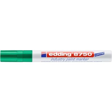 Lakkmarker, 2-4 mm, EDDING, "8750", zöld