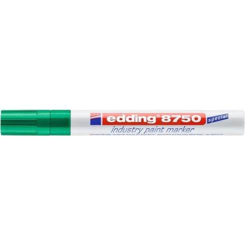Lakkmarker, 2-4 mm, EDDING, "8750", zöld