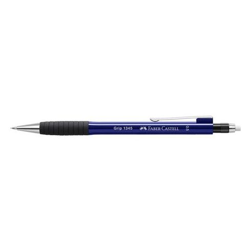 Nyomósirón, 0,5 mm, FABER-CASTELL "Grip 1345", sötétkék
