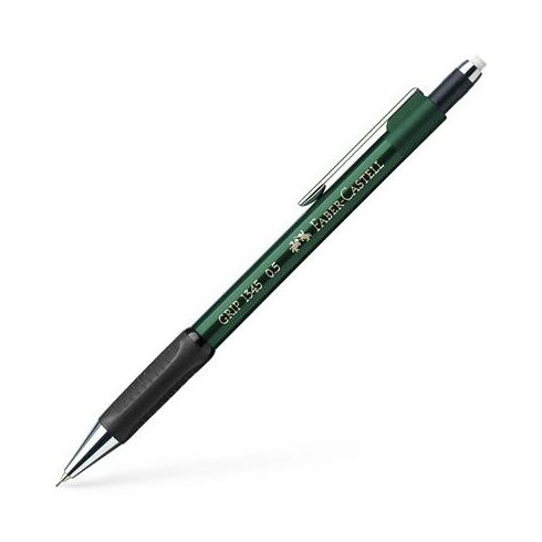 Nyomósirón, 0,5 mm, FABER-CASTELL "Grip 1345", zöld
