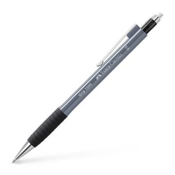   Nyomósirón, 0,5 mm, FABER-CASTELL "Grip 1345", kőszürke