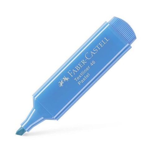 Szövegkiemelő, 1-5 mm, FABER-CASTELL "1546 Pastel" ultramarinkék