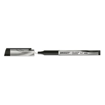   Alkoholos marker, OHP, 0,7 mm, GRANIT "M857", fekete