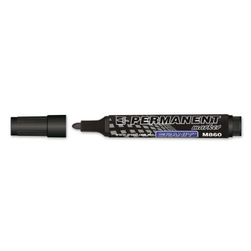   Alkoholos marker, 3-4 mm, kúpos, GRANIT "M860", fekete