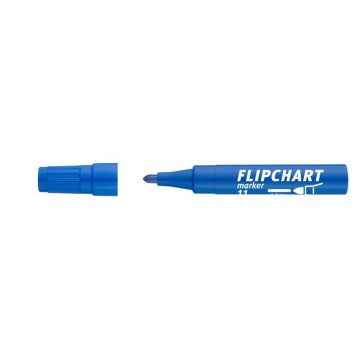   Flipchart marker, 1-3 mm, kúpos, ICO "Artip 11", kék