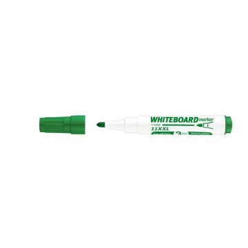   Tábla- és flipchart marker, 1-3 mm, kúpos, ICO "Plan 11 XXL", zöld