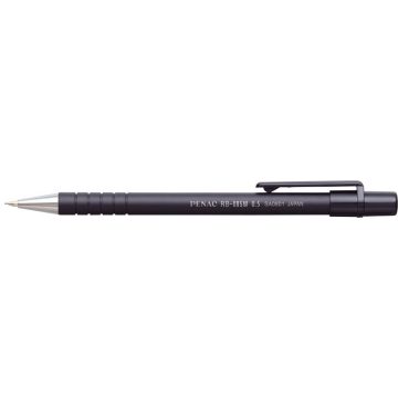   Nyomósirón, 0,5 mm, fekete tolltest, PENAC "RB-085M"